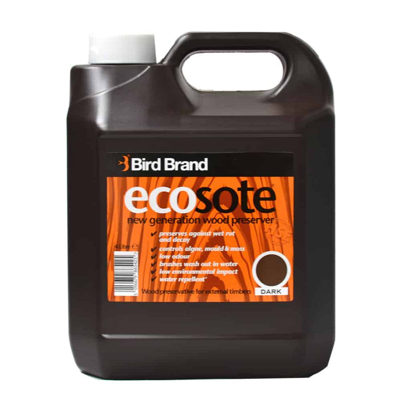 Ecosote Wood Preserver, DARK