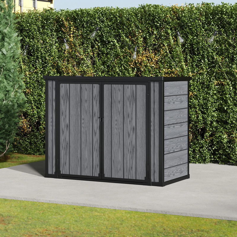 Garden Shed — Grey — grey garden shed, main product view