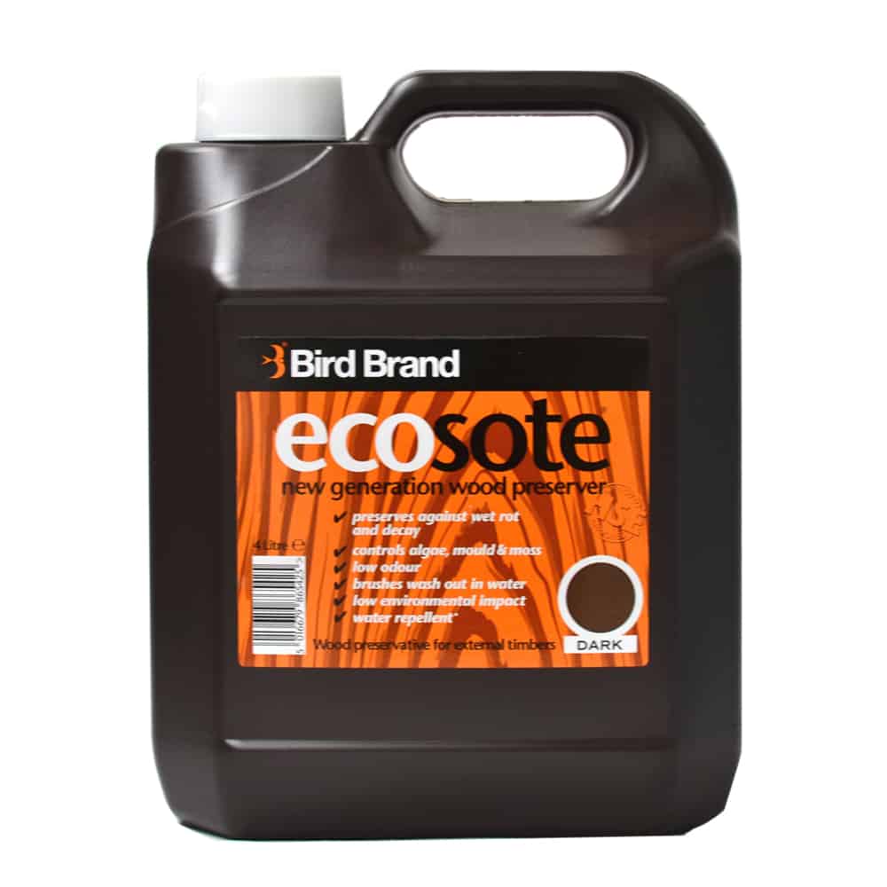 Ecosote Wood Preserver, DARK
