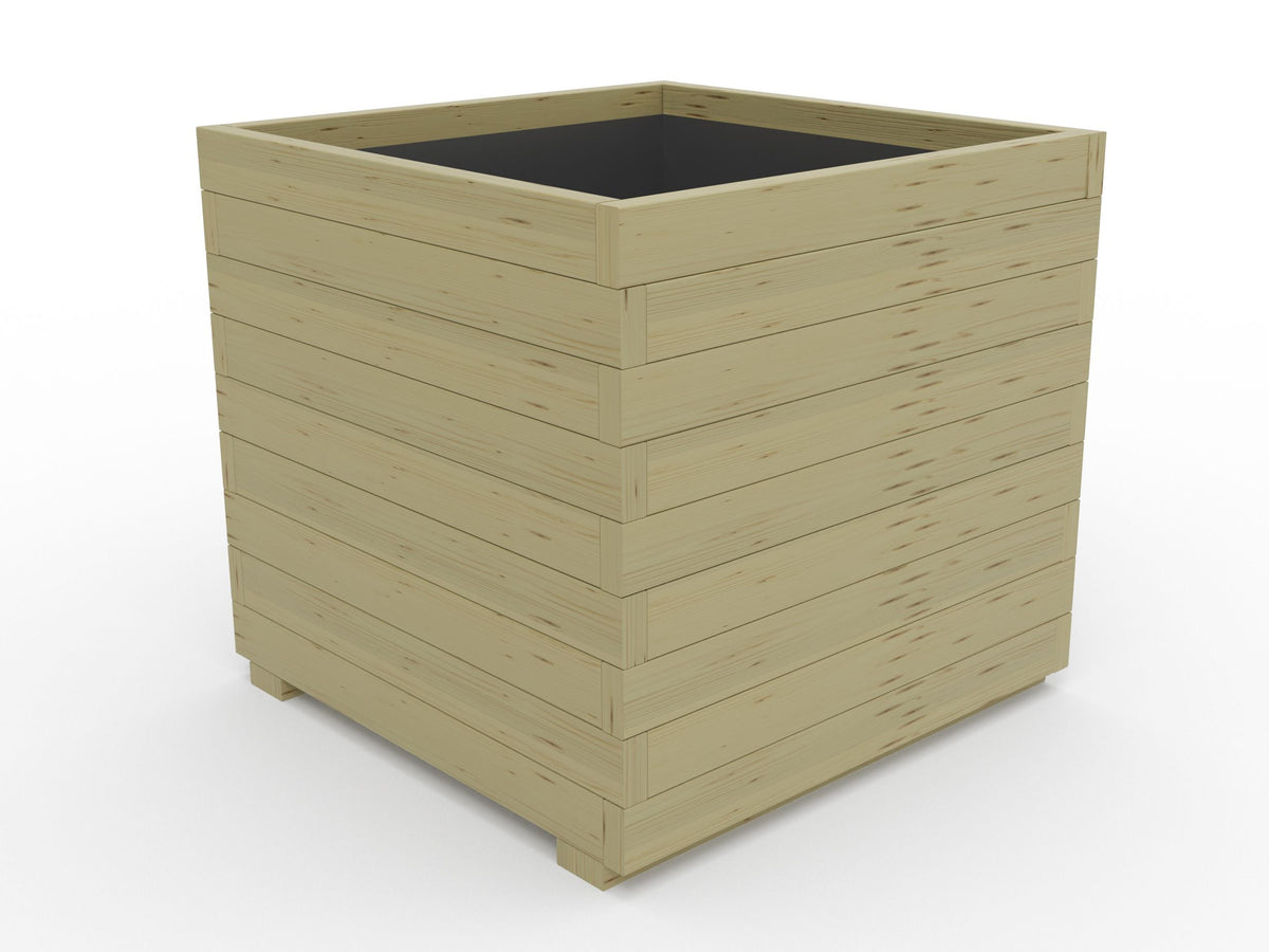 WoodyBloom1 Wooden Planter