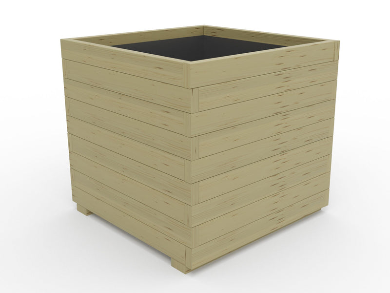 WoodyBloom1 Wooden Planter
