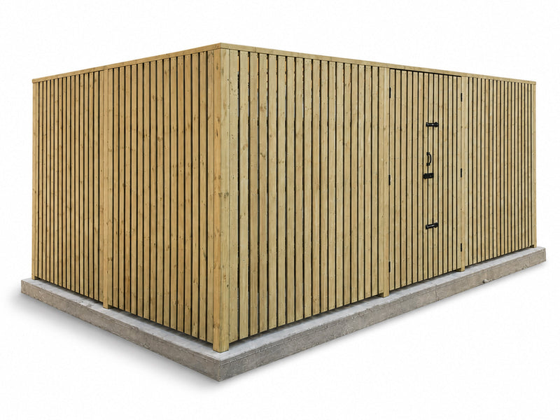 Commercial Modular Refuse Compounds & Utility Enclosures