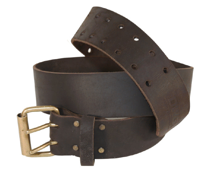 DWG LEATHER BELT OIL TAN 50MM