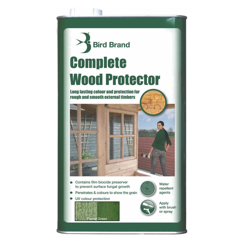 Bird Brand Complete Wood Protector, Forest Green