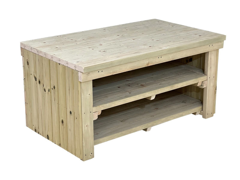 Wooden outdoor pizza/oven table V.3