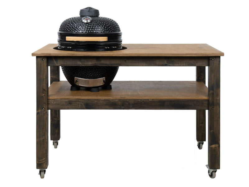 BBQ Space Outdoor Kitchen Islands, for Kamado Joe (Big Joe 2) Ceramic smoker (1.6m Length, with wheels)