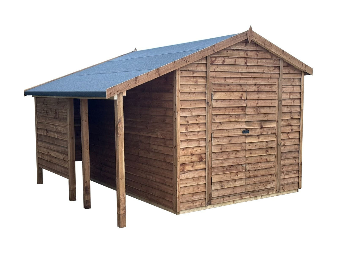 Workshop Shed, With Storage Area