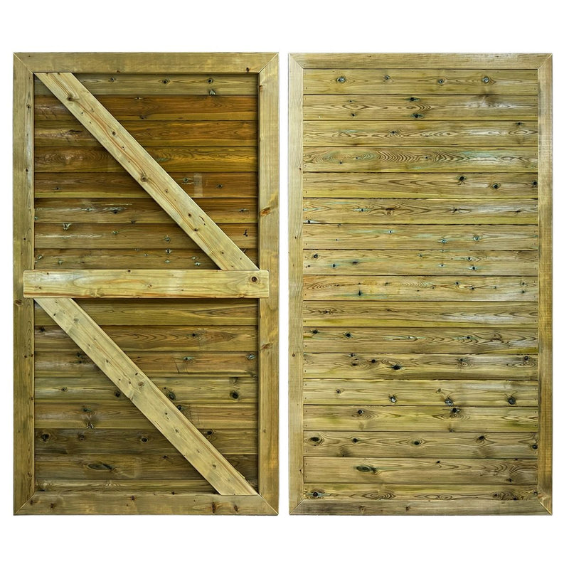 Side Gate - Premium Horizontal Tongue And Groove - 120cm Height