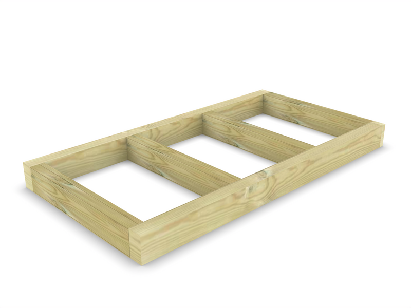Wooden shed bases 6x3 (W-177cm x D-94cm)
