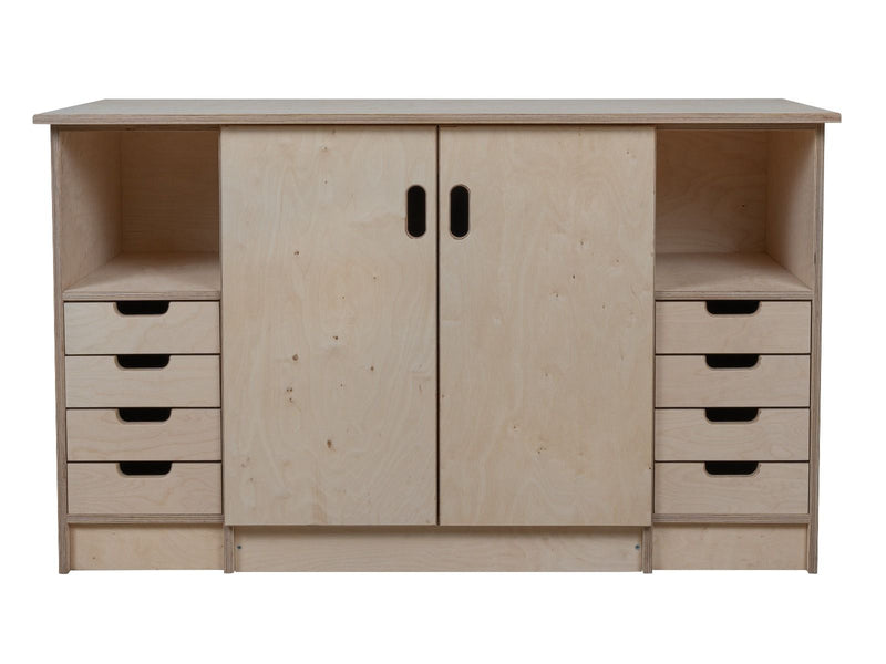 Multi-purpose wooden workbench, storage cabinet Olympus-10